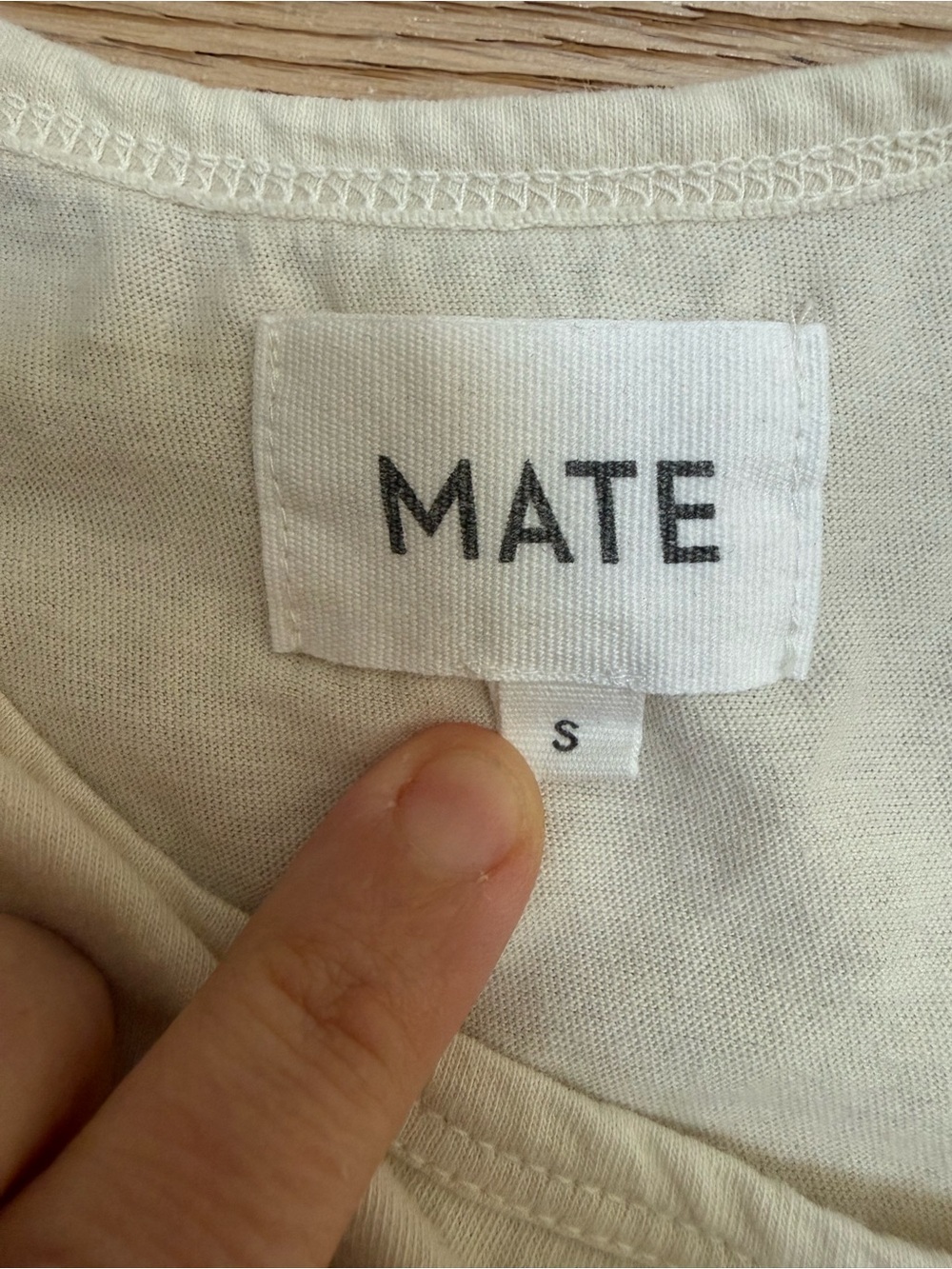 Mate the Label NWT Organic Cotton Layering Tank - Small - Picture 4 of 7